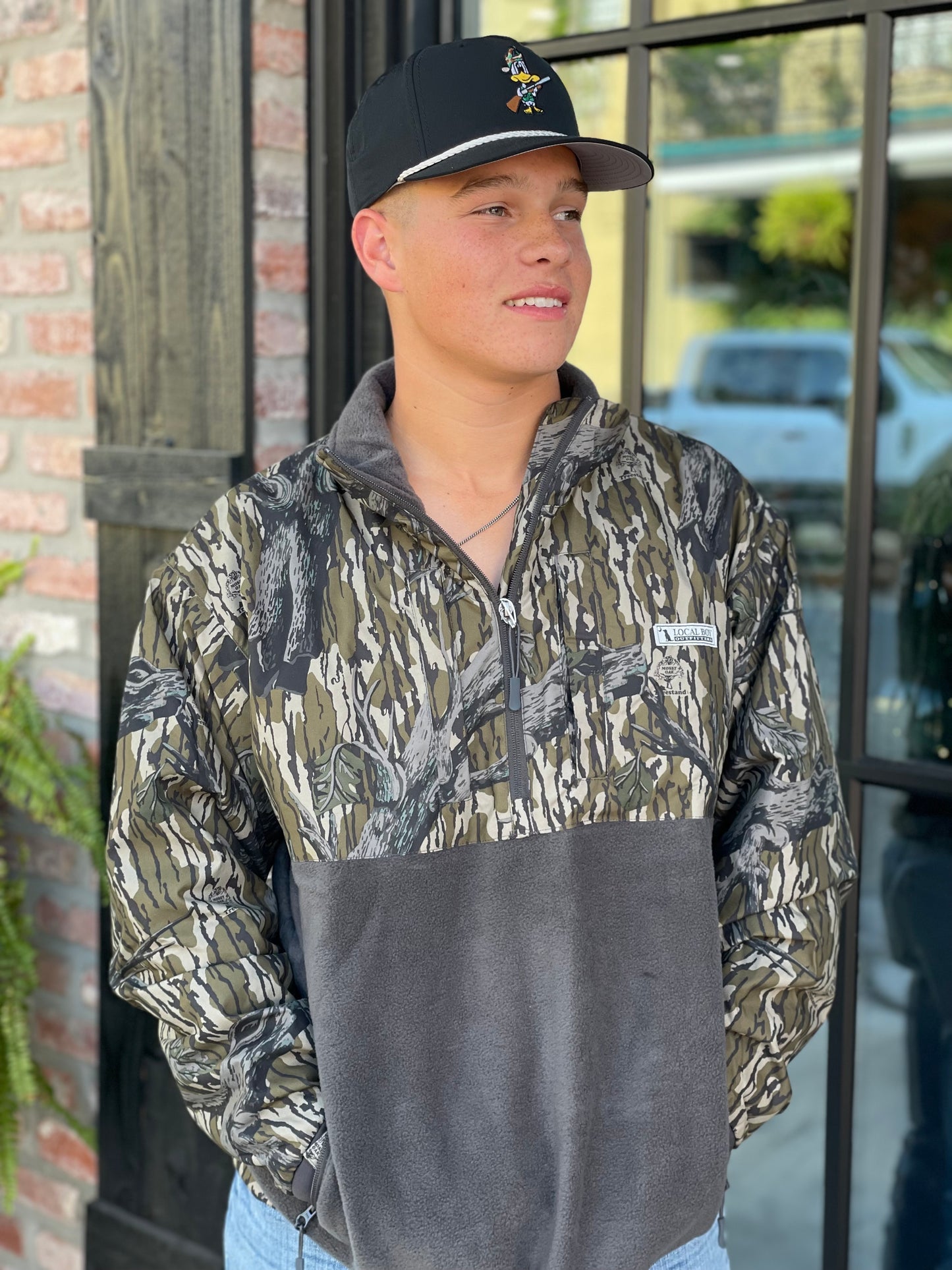 LB • CAMO QTR ZIP