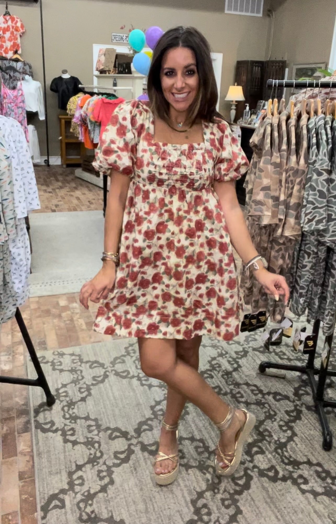 FLORAL DRESS